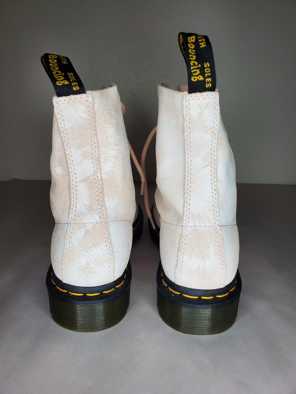 NWT Dr Marten's  1460 Pascal Tie Dye Suede Lace Up Boots Size 7 - Picture 4 of 11